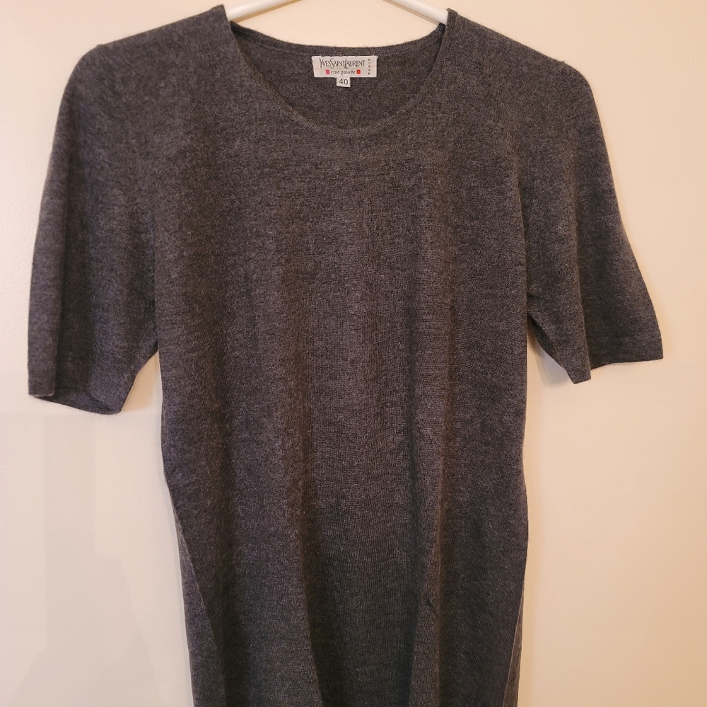 Yves Saint Laurent Cashmere & Silk Short sleeve